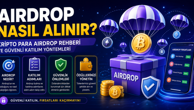 Airdrop Nasıl Alınır? Kripto Para Airdrop Rehberi ve Güvenli Katılım Yöntemleri